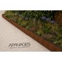 fascine en acier corten tressé